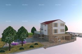 Kuća Prodaje se kuća na velikoj okućnici sa projektom, Zambratija, Umag, Umag, Haus