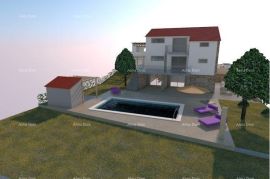 Kuća Prodaje se kuća na velikoj okućnici sa projektom, Zambratija, Umag, Umag, Haus