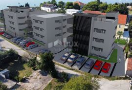 ZADAR, SUKOŠAN, 2s+db stan penthouse u vrhunskoj novogradnji s pogledom na more, Sukošan, Apartamento