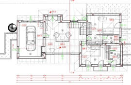 OPATIJA, LOVRAN, IKA- villa 220m2 s panoramskim pogledom na more i bazenom + uređena okućnica 1009m2, Lovran, Casa