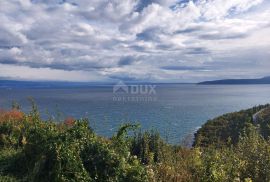 OPATIJA, MEDVEJA- građevinsko zemljište 2071m2 s panoramskim pogledom na more, Lovran, Tierra