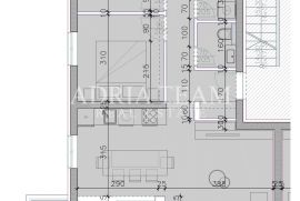 APARTMANI U NOVOGRADNJI S POGLEDOM NA MORE I GRATIS PARKINGOM - SUKOŠAN, Sukošan, Wohnung