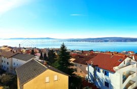 UPRAVO SNIŽENO!! KRASAN STAN SA PANORAMSKIM POGLEDOM NA MORE, Crikvenica, Appartamento