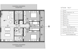 ISTRA, BANJOLE 3S+DB stan s 2 parkinga 110 m2 - NOVOGRADNJA!!, Medulin, Kвартира