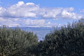 OTOK KRK, RISIKA - Građevinsko zemljište s pogledom na more, Vrbnik, Tierra