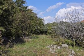 OTOK KRK, RISIKA - Građevinsko zemljište s pogledom na more, Vrbnik, Tierra