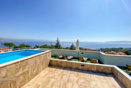 OPATIJA, IČIĆI - penthouse od 165m2 s panoramskim pogledom na more, bazen, Opatija - Okolica, Appartamento