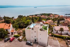 OPATIJA, IČIĆI - penthouse od 165m2 s panoramskim pogledom na more, bazen, Opatija - Okolica, Appartamento