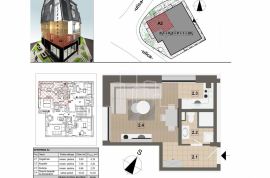 Studio apartman 24m2 Jahorina novogradnja blizina staze, Pale, Wohnung