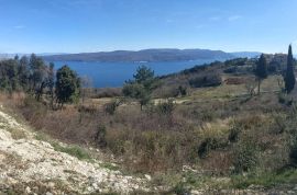 Labin, zemljište s građ. dozvolom i otvorenim pogledom na more, Labin, Γη