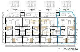 Tar - trosobni stan 3 km od mora, Tar-Vabriga, Wohnung