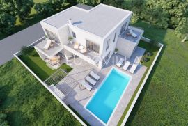 Istra, Poreč, luksuzna vila sa bazenom, 240 m2, roh-bau, Poreč, Haus