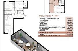 Crveni Krst, 2.5, 64m2, EG - Bez Provizije, Vračar, Appartment