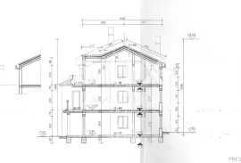 OPATIJA, POBRI - započeta gradnja 100m2 S GRAĐEVNOM DOZVOLOM!!! + okućnica 1200m2, Opatija - Okolica, House