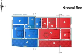 TRIBUNJ, novo, 118 m2, 450 m do plaže, pogled na more, garaža, lift, Vodice, Stan