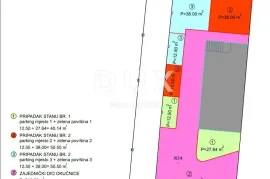 MATULJI, JUŠIĆI, JURDANI- stan prizemlje 62,34 m2 u novogradnji DB+2S s okućnicom, Matulji, Stan