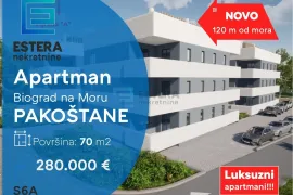 Apartman PRODAJA Pakoštane 70 m2 II kat A, Pakoštane, Stan