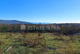 Istra, Rakalj - građevinsko zemljište 1005 m2 sa pogledom, Marčana, Γη