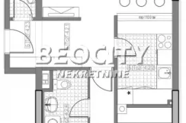 Novi Beograd, Blok 72, Mileve Marić Ajnštajn, 3.0, 75m2, Novi Beograd, شقة