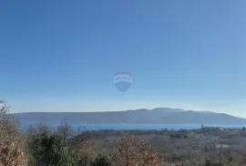 OPATIJA,BRSEČ- zemljište 1681 m2 s pogledom na more, Mošćenička Draga, Zemljište