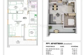 Makarska Novogradnja 3soban 71m2 (2min. pješke od mora), Makarska, Appartement