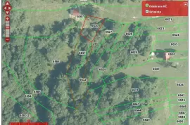 Poljoprivredno zemljište, Delnice, 3 parcele ukupne povr. 1.655 m2, Delnice, Zemljište