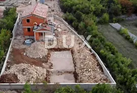 ISTRA, RABAC - Kuća u izgradnji s pogledom na more, Labin, Casa