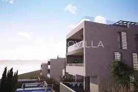 Trogir, Čiovo, dvosoban penthouse s krovnom terasom i pogledom na morę, Trogir, Appartamento