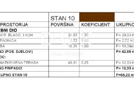 CRIKVENICA - Stan od 55,22 m2, 450 m od mora, Crikvenica, Daire