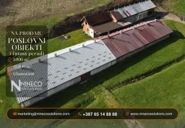 POSLOVNI OBJEKAT I FARMA PERADI - GLAMOČANI - 1.000 m2, Laktaši, Коммерческая недвижимость