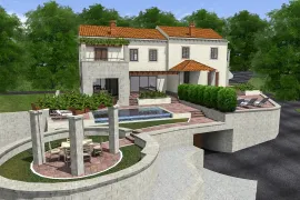 Vile Čilipi/Konavle, u ROH-BAU 322 m2, investicijski projekt, Konavle, Maison