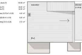 Perjavica četverosoban dvoetažan 124,09 m2, novogradnja bez provizije!, Zagreb, Appartamento