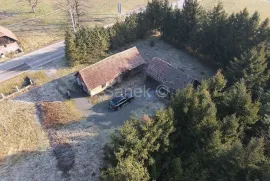 Građevinsko zemljište sa starom kućom u okolici Jastrebarskog, Jastrebarsko - Okolica, Land