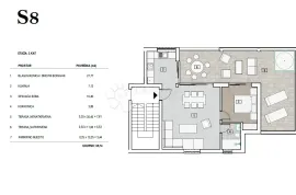 PRIMOŠTEN (DOLAC)- PENTHOUSE SA ČAROBNIM POGLEDOM s8, Primošten, Stan