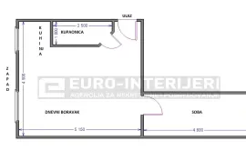 Trešnjevka, dvosoban 32.93 m2, renoviran , Zagreb, Wohnung