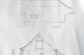 Brač: Kuća za odmor na osami, 200m od mora s 10 000 m2 maslinika i šume, Postira, Дом