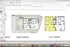 Kaštela luksuzan stan veličine 101 m2 s velikom terasom, garažom i ostavom, NOVOGRADNJA, Kaštela, شقة