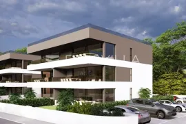 Istra, Poreč - novogradnja, prostrani penthouse sa krovnom terasom, odlična lokacija, Poreč, Appartamento