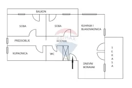 Zagreb, Šestine, trosoban stan 124 m2, Zagreb, شقة