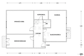 Svetice, MAKSIMIR, SVETICE - namješten 3-soban stan, 69 m2, 4. kat - Naselak, شقة