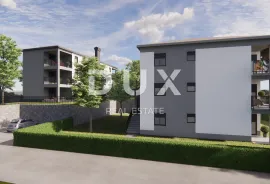 MATULJI, JUŠIĆI, JURDANI- stan prizemlje 84,06 m2 u novogradnji DB+2S s okućnicom, Matulji, Kвартира