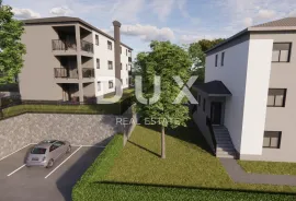 MATULJI, JUŠIĆI, JURDANI- stan prizemlje 84,06 m2 u novogradnji DB+2S s okućnicom, Matulji, Appartement