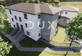 MATULJI, JUŠIĆI, JURDANI- stan prizemlje 84,06 m2 u novogradnji DB+2S s okućnicom, Matulji, Flat