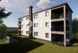 MATULJI, JUŠIĆI, JURDANI- stan prizemlje 84,06 m2 u novogradnji DB+2S s okućnicom, Matulji, Flat