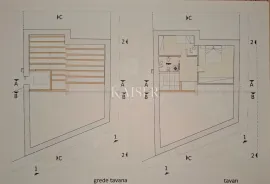 Otok Cres-Lošinj, Osor, troetažni stan 148 m2, Mali Lošinj, Apartamento