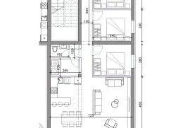 APARTMANI U NOVOGRADNJI S POGLEDOM NA MORE I GRATIS PARKINGOM - SUKOŠAN, Sukošan, Appartamento