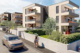 Novogradnja mediteranskog stila sa impresivnim pogledom, Novalja, Apartamento