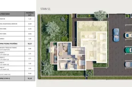 Novogradnja mediteranskog stila sa impresivnim pogledom, Novalja, Διαμέρισμα