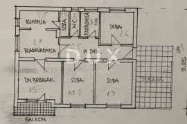 RIJEKA, DONJI ZAMET, etaža sa pogledom na more i garažom, Rijeka, Διαμέρισμα