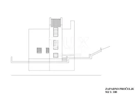 OPATIJA, LOVRAN, DOBREĆ - započeta gradnja 340m2 na zemljištu od 650 m2 s panoramskim pogledom na more, Opatija - Okolica, Haus